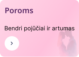 Poroms bendram malonumui