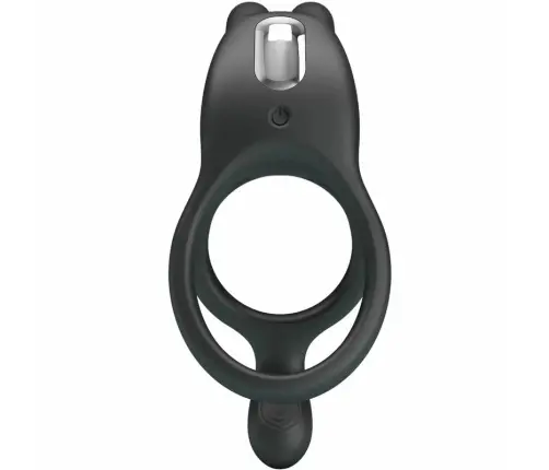 PRETTY LOVE - SETH DOUBLE VIBRATING RING RABBIT 7 VIBRATIONS BLACK | Love-Store.eu PRETTY LOVE - SETH DOUBLE VIBRATING RING RABBIT 7 VIBRATIONS BLACK | Love-Store.eu