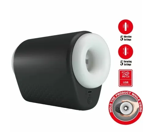 PRETTY LOVE - DJ GIRL MALE MASTURBATOR WITH VIBRATION 5 SETTINGS NEGRO | Love-Store.eu PRETTY LOVE - DJ GIRL MALE MASTURBATOR WITH VIBRATION 5 SETTINGS NEGRO | Love-Store.eu