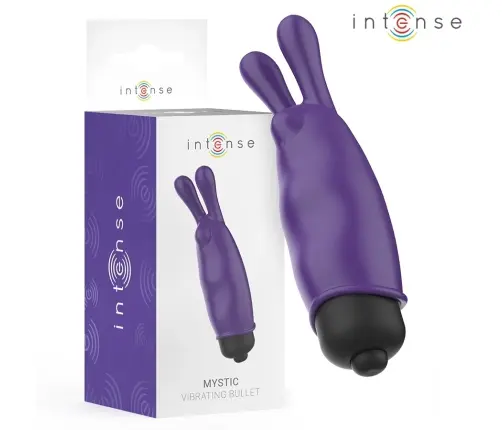Intense Mystic Purple Mini Vibrating Bullet 8.7 x 2.4 cm Silicone