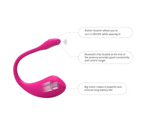 Lovense - Lush 2 Wearable Bullet Vibrator | Love-Store.eu