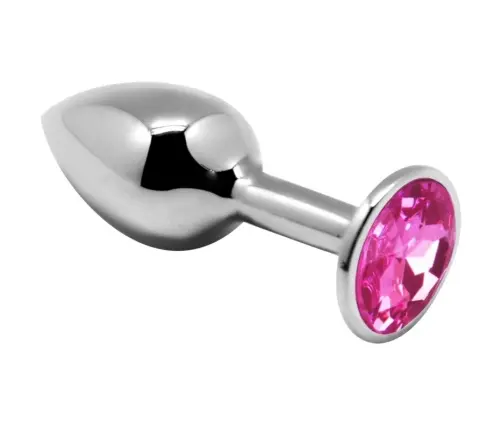 ALIVE - ANAL PLEASURE MINI PLUG METAL PINK SIZE M | Love-Store.eu