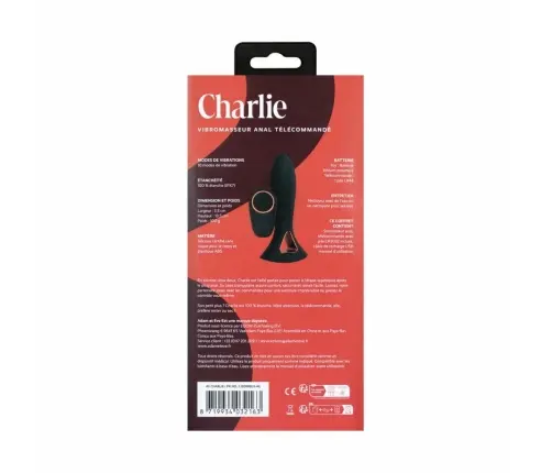 Adam & Eve Charlie Silicone Anal Vibrator Black 12 cm | Love-Store.eu Adam & Eve Charlie Silicone Anal Vibrator Black 12 cm | Love-Store.eu