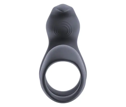 beau coeur Vylor RC Silicone Dual Motor Intimate Ring, Black, 13.5 cm |  Love-Store.eu