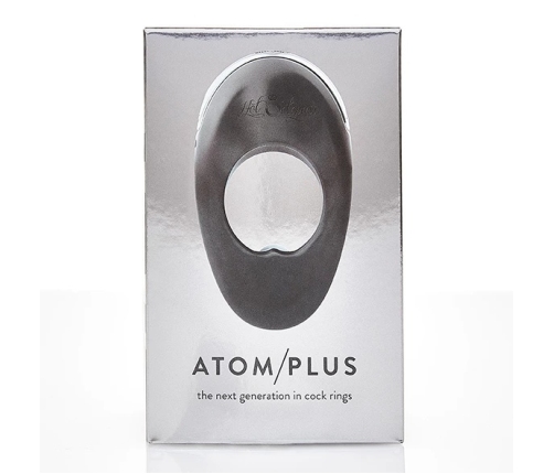 Hot Octopuss Atom Plus Black Dual Motor Silicone Intimate Ring