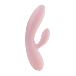 FeelzToys Lea Dual Motor Intimate Device Soft Pink Silicone 202mm