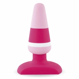 FeelzToys Plugz Colors No. 2 Pink Silicone Plug, 9cm, Medical Grade