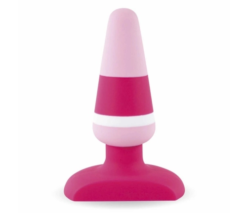 FeelzToys Plugz Colors No. 2 Pink Silicone Plug, 9cm, Medical Grade