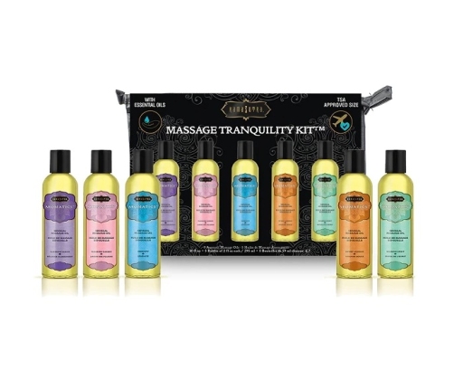 Kama Sutra Massage Tranquility Kit Aromatics 5x15ml Travel Set