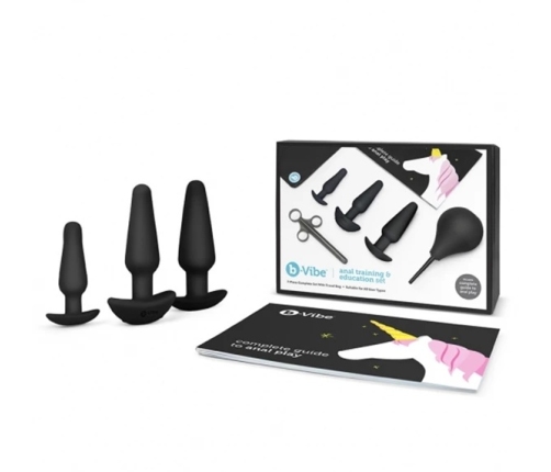 B-Vibe - Anal Training & Education Set Black
