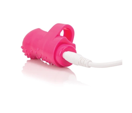 Screaming O Charged FingO Pink - Kompaktowy model z 10 trybami pracy