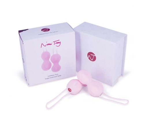 Nomi Tang IntiMate Kegel Set Plus Sakura - Double Weighted System, Pink