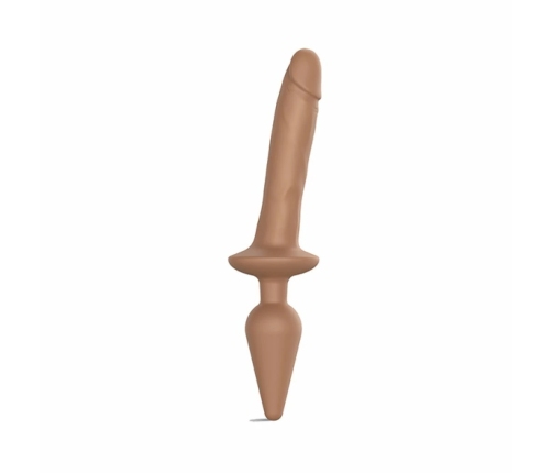 Strap-On-Me - Switch Plug-in Realistic Dildo Caramel XXL