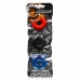Oxballs Ringer Do-Nut 1 Set - 3-Pack, Multi-Color, Thick FLEX-TPR Rings