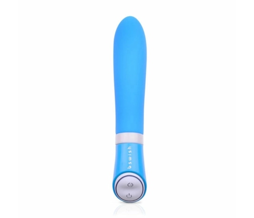 B Swish bgood Deluxe Blue Intimate Massager - 6 Modes, Waterproof