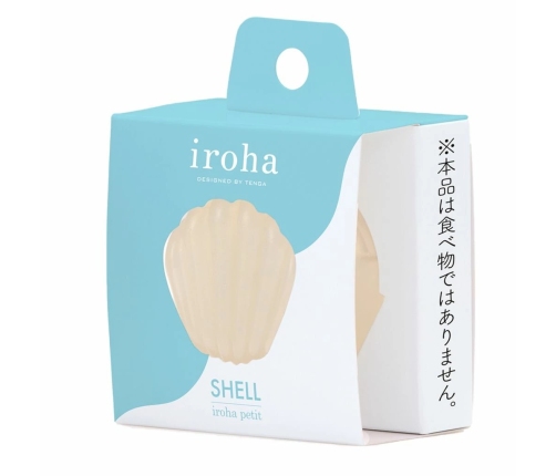 Iroha by Tenga Petit Shell - Compact Intimate Device, Pleated Texture