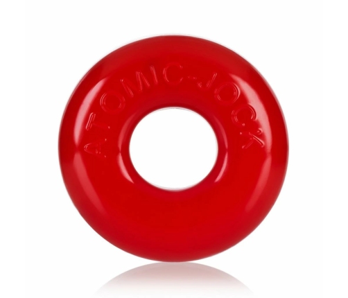 Oxballs Ringer Do-Nut 1 Set - 3-Pack, Multi-Color, Thick FLEX-TPR Rings