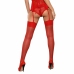 Obsessive - S800 Stockings Red L/XL