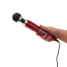 DOXY Number 3 Die Cast Wand Massager Candy Red Lightweight 28cm