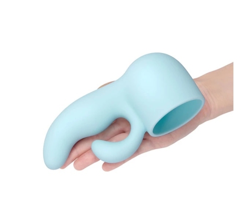 Le Wand Dual Weighted Silicone Attachment - Rippled Extension, 167mm