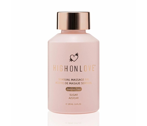 HighOnLove CBD Massage Oil Sugar High 100ml - Limited Edition Aromatic Care