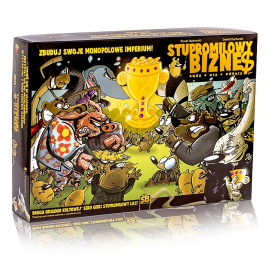 Stupromilowy Biznes Party Strategy Game - Humorous Economic Board Game
