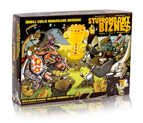 Stupromilowy Biznes Party Strategy Game - Humorous Economic Board Game