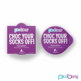 Picobong Massage Oil Candle Choco & Chili 15ml - Świeca do masażu