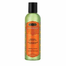 Kama Sutra Naturals Massage Oil Tropical Mango 59ml - Nourishing Formula