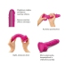 Strap-On-Me - Sliding Skin Dildo Fuchsia L