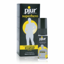 Pjur Superhero Delay Serum 20 ml - żel opoźniający, ochrona i komfort