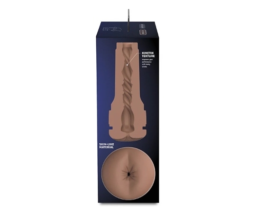 Kiiroo Feel Stroker Butt Mid Brown Intimate Sleeve for Keon System