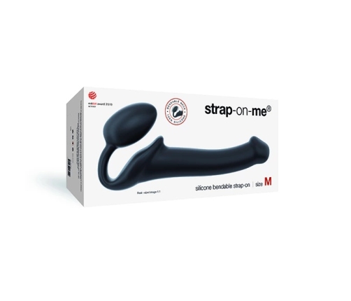 Strap-On-Me Bendable Intimate System Black Size M, Awarded Design