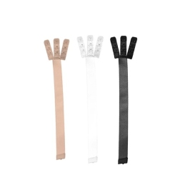 Bye Bra Low Back Straps 3-Hook Adjustable System One Size
