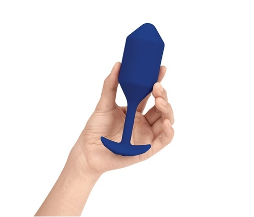 B-Vibe - Vibrating Snug Plug 4 Navy