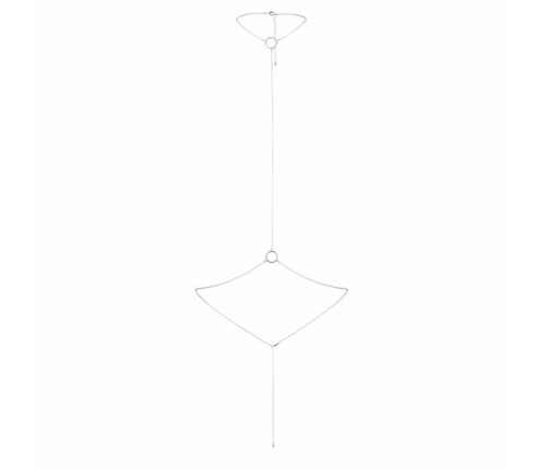 Bijoux Indiscrets Magnifique I Body Chain Silver - Adjustable Fashion Jewelry