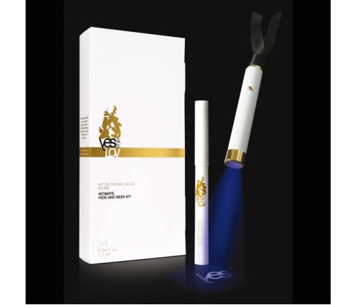 YESforLOV Intimate Hide-and-Seek Set - Invisible Marker & UV Flashlight