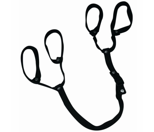 Sportsheets S&M Adjustable Rope Bondage System with 4 Bands 101cm