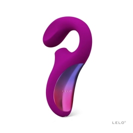 LELO - ENIGMA DOBLE ESTIMULACIÓN SUCCION MASAJEADOR MORADO