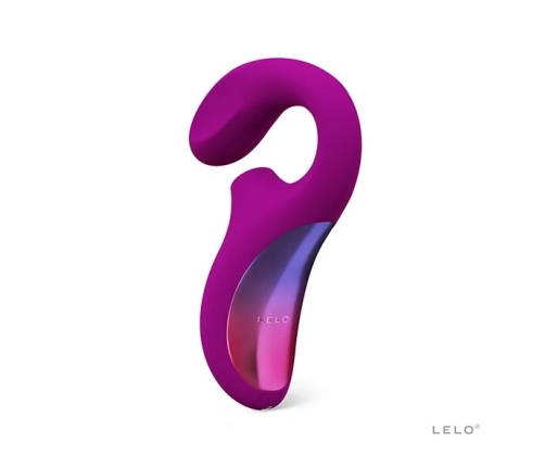 LELO - ENIGMA DOBLE ESTIMULACIÓN SUCCION MASAJEADOR MORADO