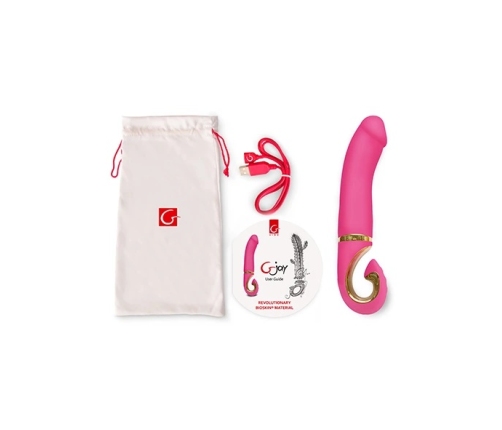 Gvibe Gjay Intimate Machine Neon Rose 22cm Ergonomic Bioskin