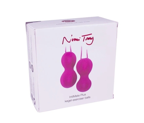 Nomi Tang IntiMate Kegel Set Plus Red Violet - Dual Weight Trainer Kit