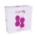 Nomi Tang IntiMate Kegel Set Plus Red Violet - Dual Weight Trainer Kit
