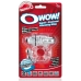 The Screaming O O Wow Clear Vibrating Ring - Stretchy, Reusable, Waterproof
