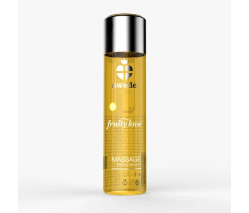 Swede Fruity Love Massage Gel Tropical Fruit & Honey 120ml Vegan Formula
