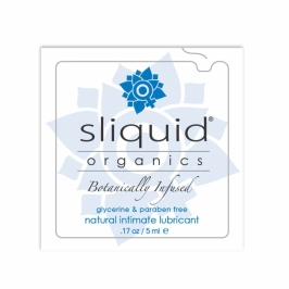 Sliquid Organics Natural Lubricant 5ml - Saszetka, Składniki Roślinne Sliquid Organics Natural Lubricant 5ml - Saszetka, Składniki Roślinne