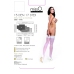 MissO S305 Hold-Up Stockings White L/XL - Sheer 15 DEN, Lace Top