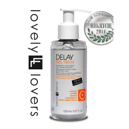 Lovely Lovers Delay Gel 150ml - Intimate Prolonging Formula with Guarana & Mint Lovely Lovers Delay Gel 150ml - Intimate Prolonging Formula with Guarana & Mint