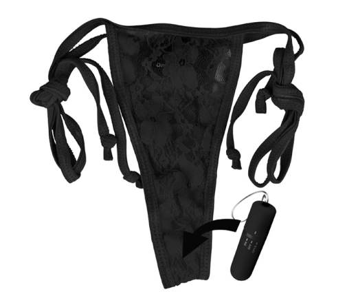 The Screaming O My Secret Remote Panty Vibe Black - 10-Mode Set