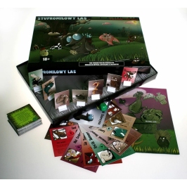 Stupromilowy Las Party Board Game - Humorous Absurd Challenge Edition